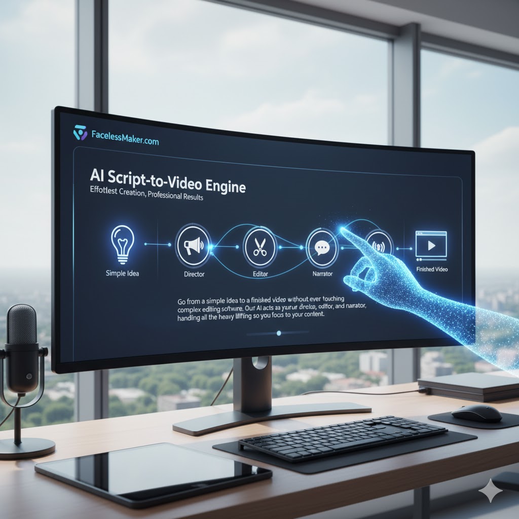 AI Script-to-Video Engine